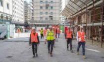 Olimpiadi, Salvini visita il cantiere di Porta Romana