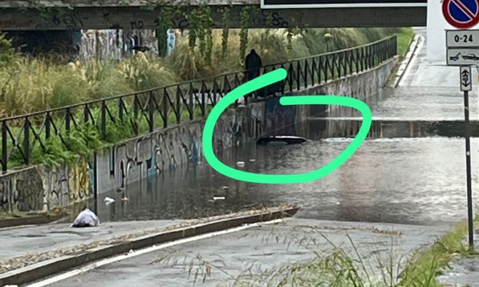 Alessandra Poggi: “La vedete quell’auto sommersa dall’acqua? C’ero dentro io…”