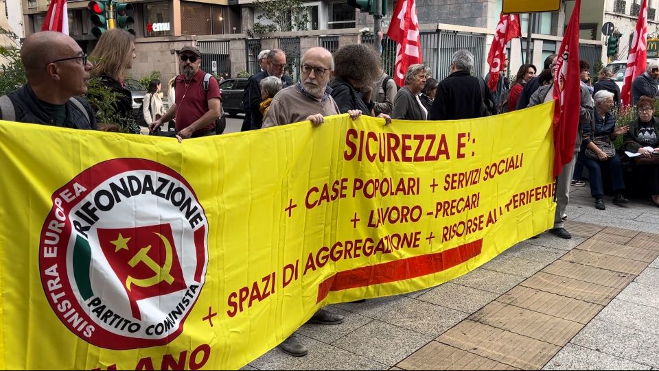 DDL SICUREZZA, PRESIDIO CGIL, ANPI E PD DAVANTI PREFETTURA (FOTO 2)