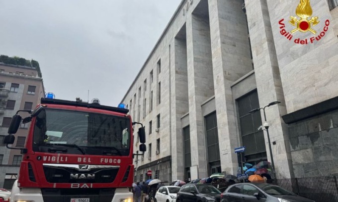 Evacuato il Tribunale di Milano per un principio di incendio