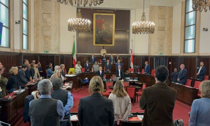 Un anno dall’attentato di Hamas: commemorazione in Consiglio comunale e in Sinagoga