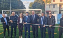 Baggio, inaugurato il nuovo campo sportivo