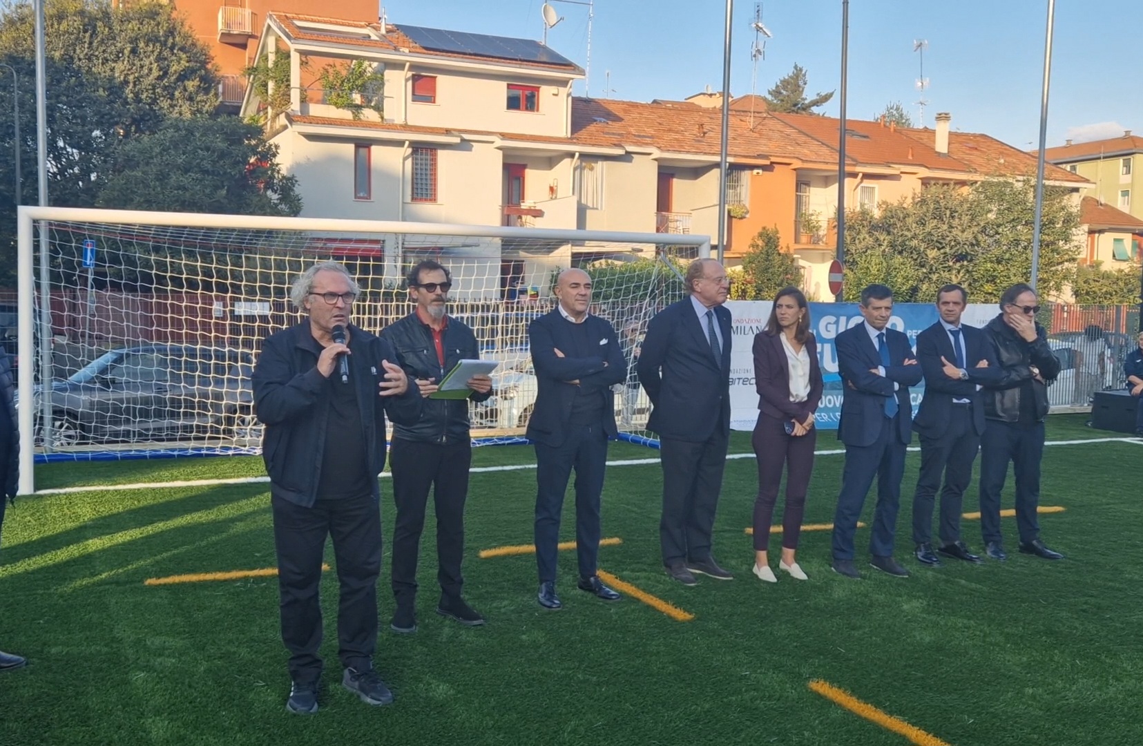 BAGGIO, INAUGURAZIONE NUOVO CAMPO CALCIO (FOTO 3)