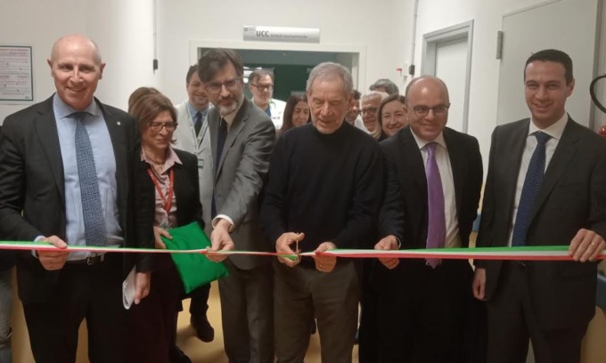 Taglio del nastro per il nuovo reparto di Semintensiva Cardiologica all’ospedale di Rho