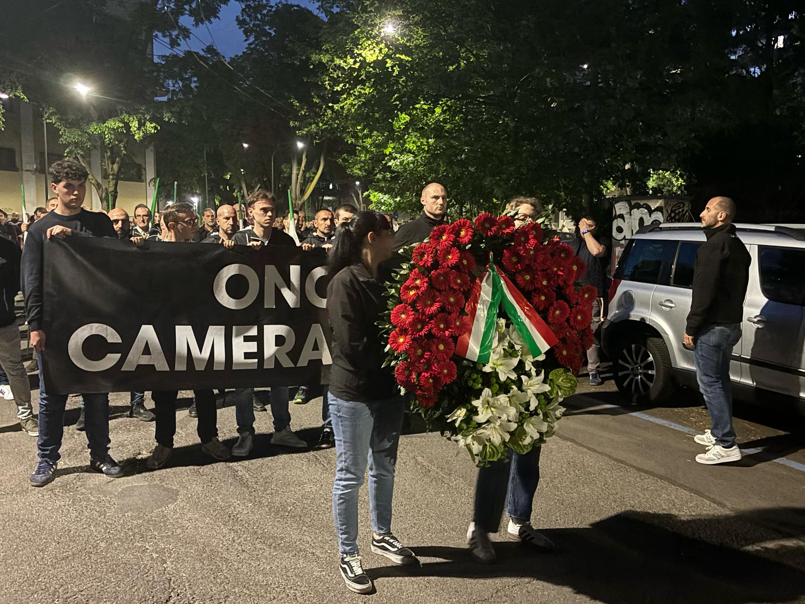 RAMELLI, OLTRE DUEMILA A CORTEO ESTREMA DESTRA (FOTO 1)