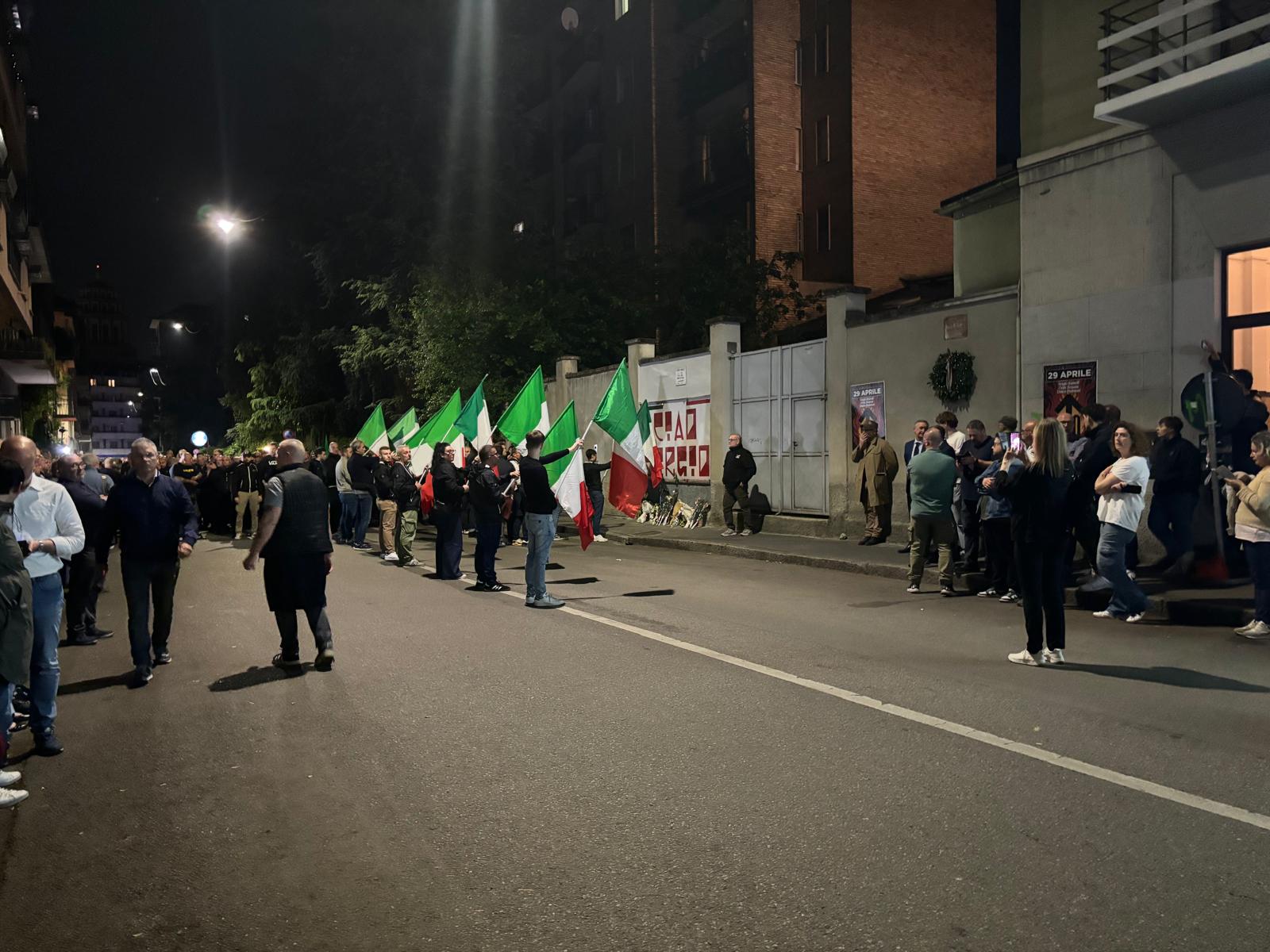 RAMELLI, OLTRE DUEMILA A CORTEO ESTREMA DESTRA (FOTO 7)