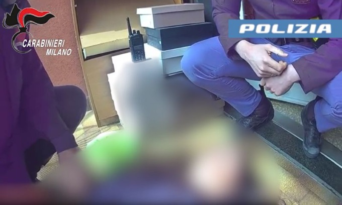 Attimi di paura a Cinisello: donna salvata sul filo del terzo piano