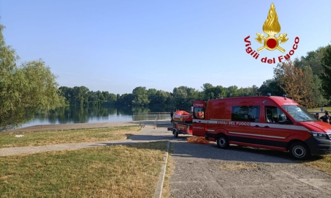 Il cadavere trovato nel laghetto del Parco delle Cave è di Brusoni, scomparso domenica dopo un bagno
