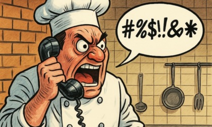 "Non venite, starete male per giorni", così si vendica al telefono un cuoco licenziato parlando con i clienti del locale