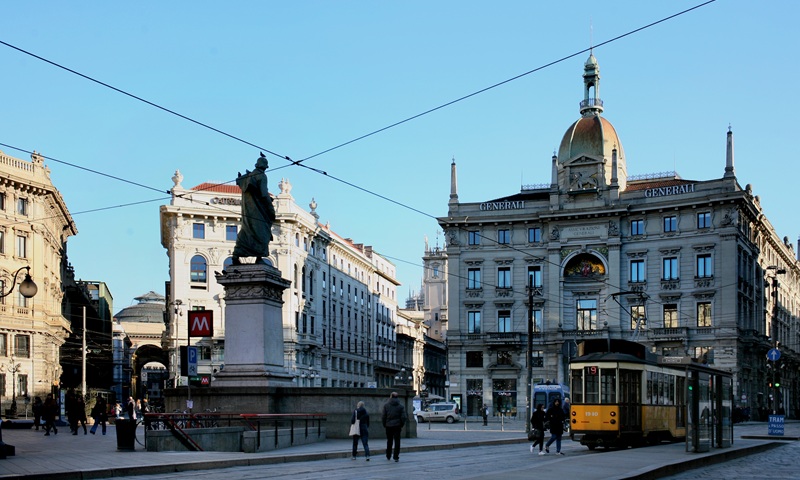 Da oggi, lunedì 15 settembre, i tram tornano in piazza Cordusio