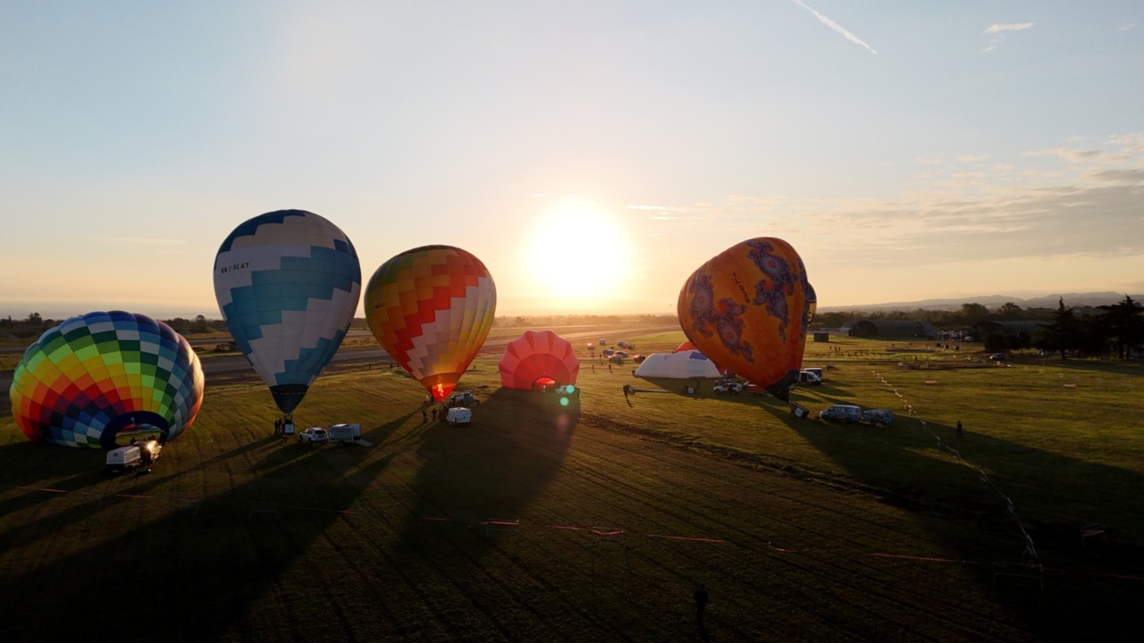 Torna all’aeroporto militare di San Damiano a Piacenza la Aeronautica Militare Balloon Cup