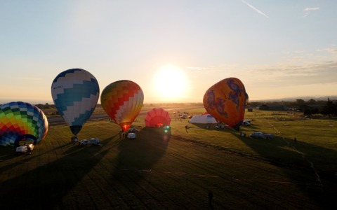 Torna all’aeroporto militare di San Damiano a Piacenza la Aeronautica Militare Balloon Cup