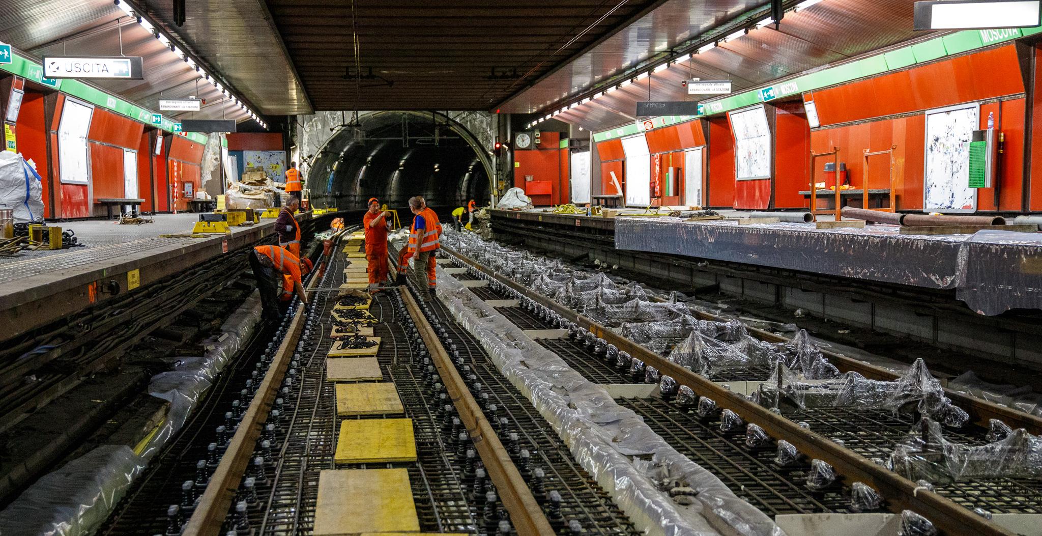 M2, ATM: ULTIMA SETTIMANA CANTIERE CADORNA-GARIBALDI (FOTO 3)