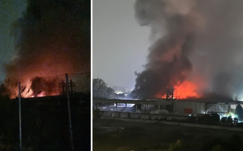 In fiamme l’azienda Sinextra di Corsico: i risultati dei rilievi Arpa