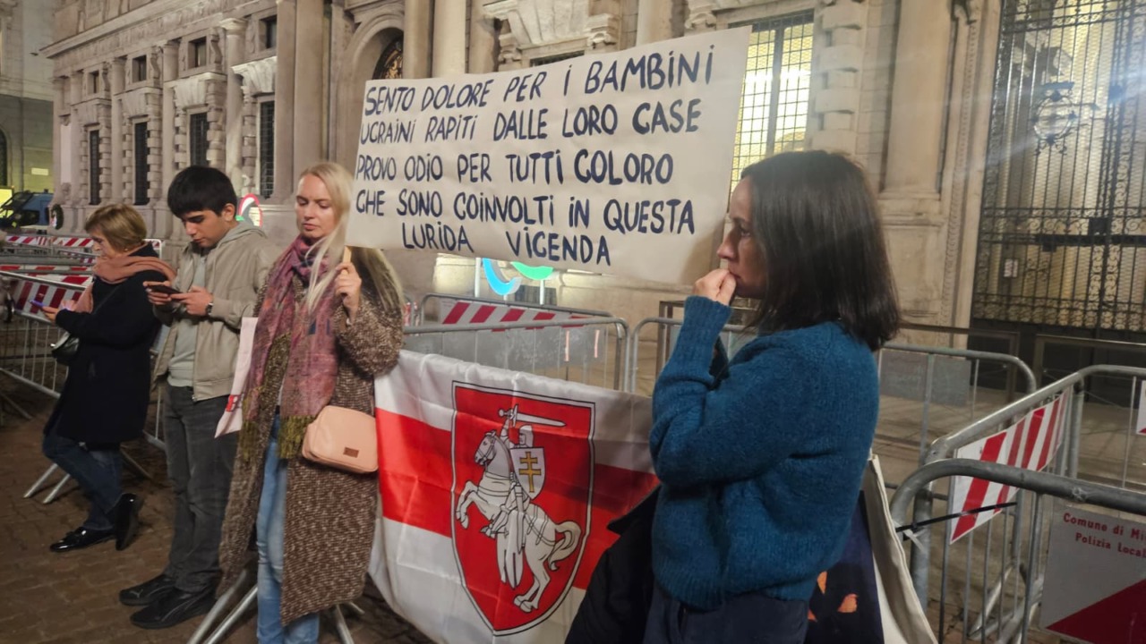 Milano si mobilita per i bambini ucraini deportati