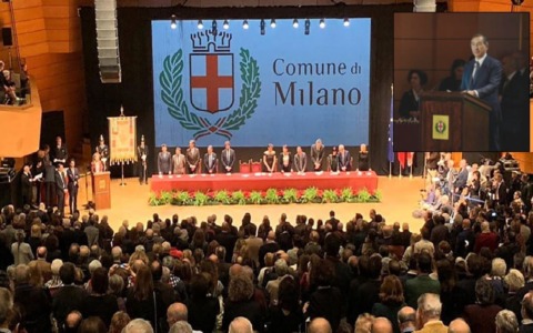 Il sindaco Sala agli Ambrogini d’oro: “Astensionismo non solo alle urne, ma dalla società. Servono esempi, non rassegnazione”