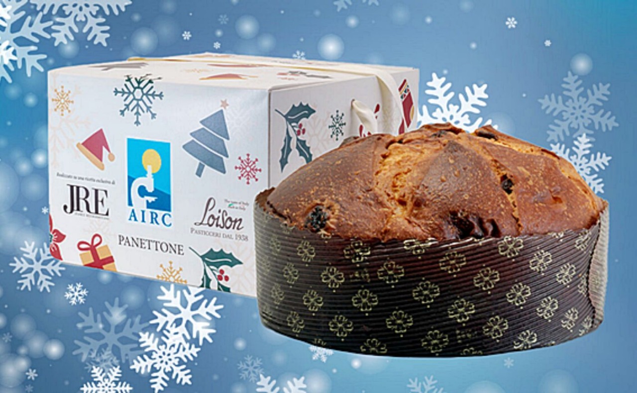 Torna protagonista del Natale 2025 il panettone solidale AIRC: più grande, più buono e a sostegno della ricerca sui tumori dei bambini