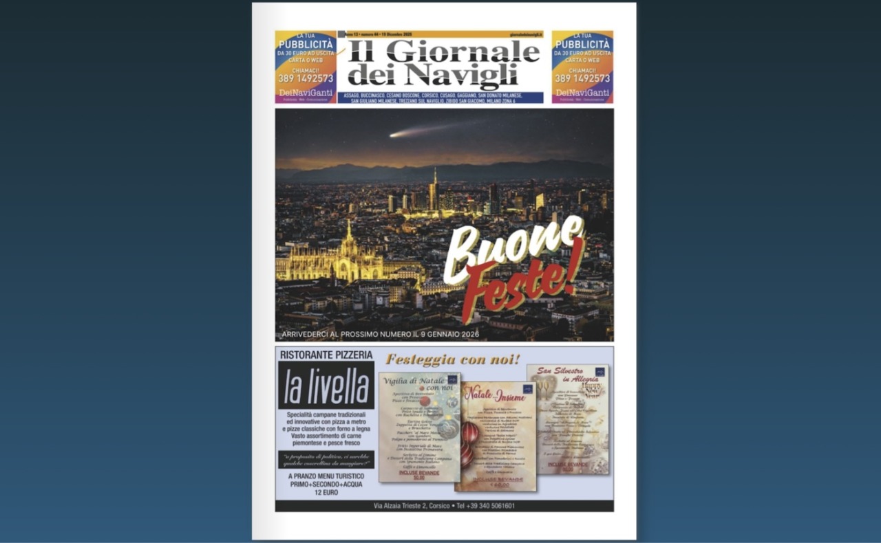 Puoi leggere qui il nuovo numero dell’edizione cartacea de Il Giornale dei Navigli online