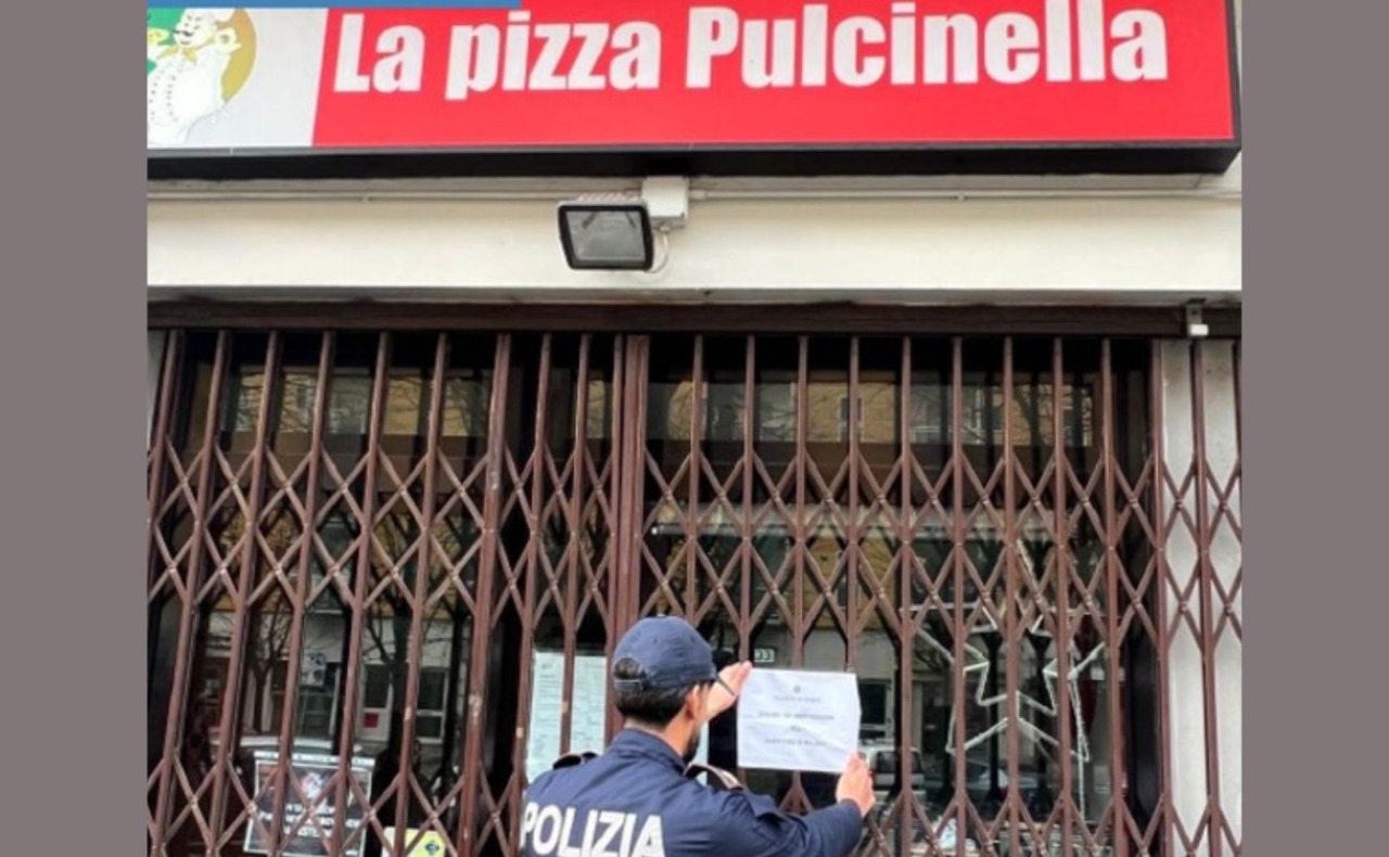 Frequentazioni pericolose e ritrovo di pregiudicati, pizzeria chiusa al Gratosoglio per dieci giorni