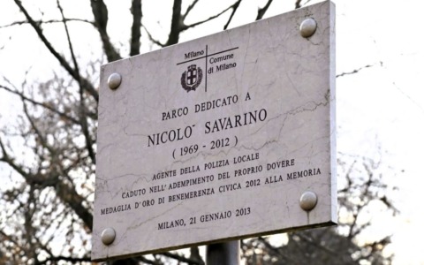 Il sindaco Sala alla commemorazione del vigile Savarino: “Per gli agenti rischi elevati, ci vuole più certezza della pena”