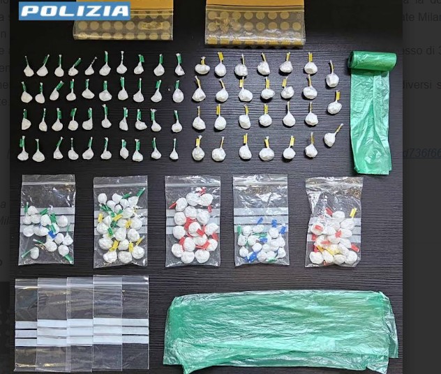 Cocaina pronta per lo spaccio: arrestati un uomo e una donna