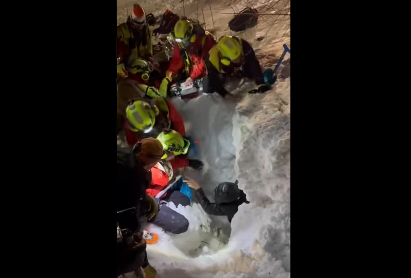 Milanese travolto da una valanga in Valle d’Aosta: salvato da una telefonata al 1-1-2