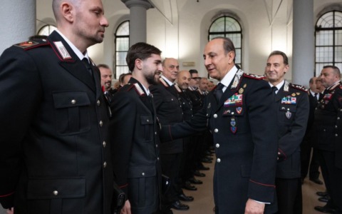 Il comandante generale dei Carabinieri in visita a Milano ai militari impegnati nella sicurezza dei Giochi Olimpici
