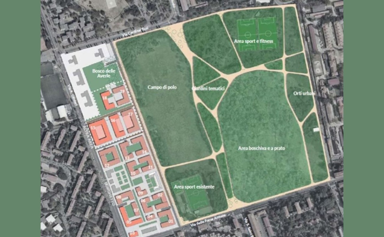 Presentato dal Comune a Cannes il progetto per la riqualificazione di Piazza d’Armi a Baggio