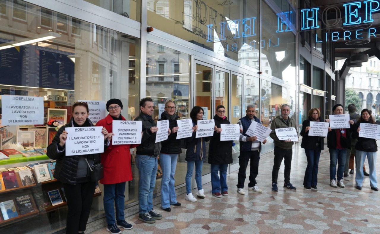 Stop alla libreria Hoepli entro maggio: cassa integrazione per 49 librai