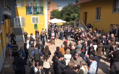 Inaugurata a Baggio “Casa Seneca”, un condominio solidale di Progetto Arca con 25 appartamenti per anziani soli e ospiti fragili