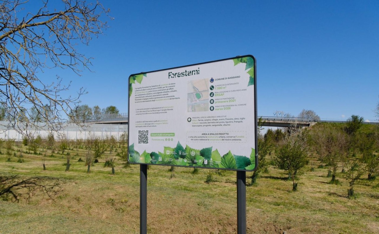 Forestami restituisce al territorio il primo bosco realizzato nel sudmilano