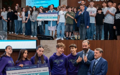 Studenti milanesi protagonisti al concorso “Un gesto per il futuro”