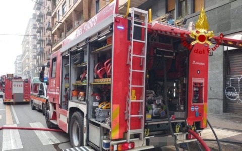 Incendio nel dormitorio del Conservatorio: evacuate 30 persone