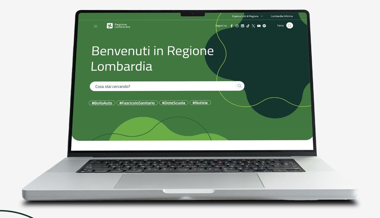 Regione Lombardia rinnova il portale istituzionale: intelligenza artificiale e area personale tra le novità