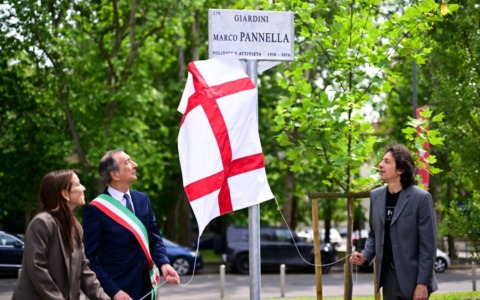 Piazzale Aquileia, i giardini diventano “Marco Pannella”