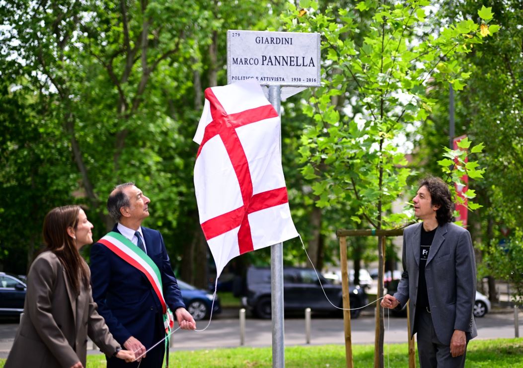 Piazzale Aquileia, i giardini diventano “Marco Pannella”