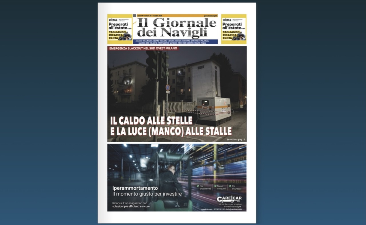 Puoi leggere qui il nuovo numero dell’edizione cartacea de Il Giornale dei Navigli online