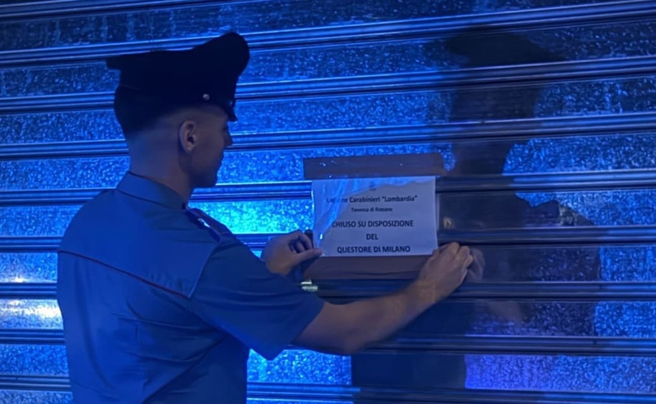 Clienti pregiudicati e continue risse: sospesa per 15 giorni la licenza a un bar di Rozzano