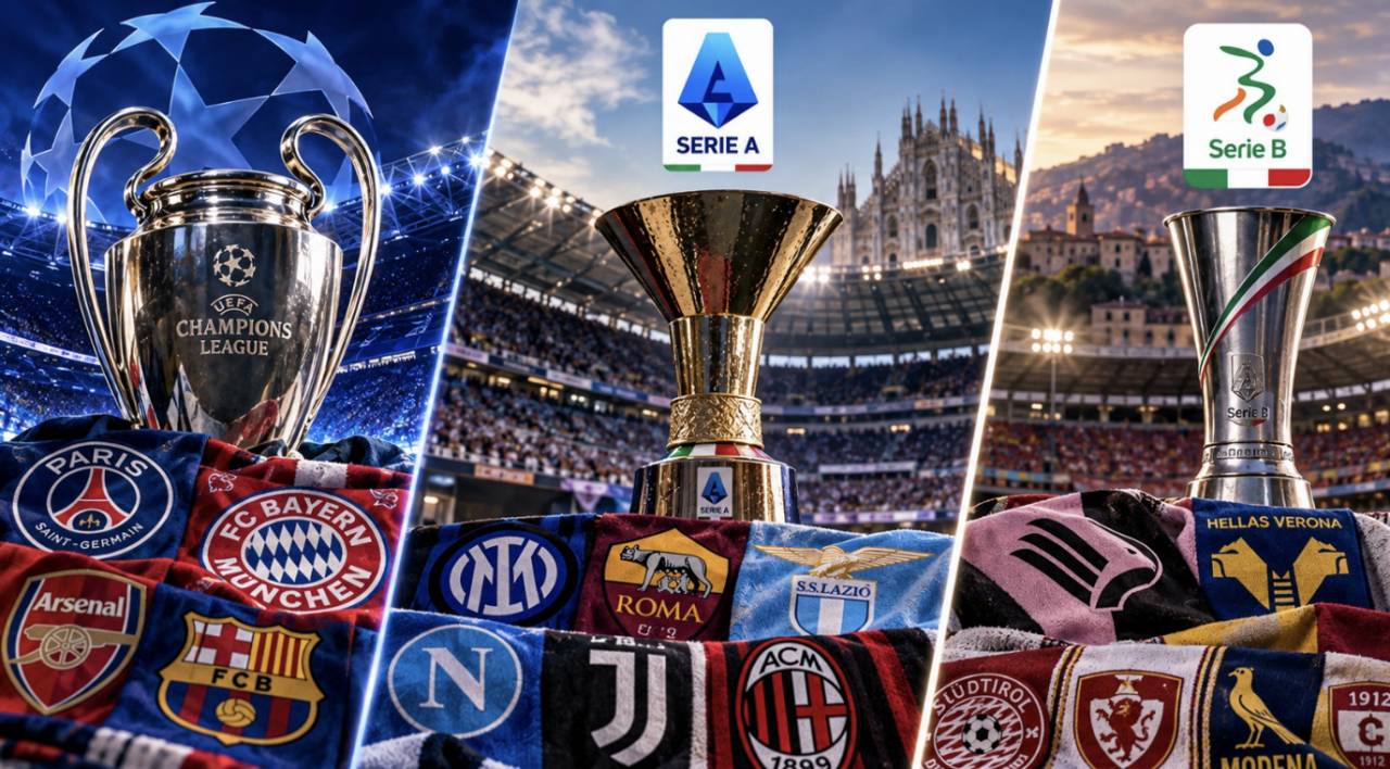 Chi sono le favorite di Serie A, Serie B e Champions 2026/2027?