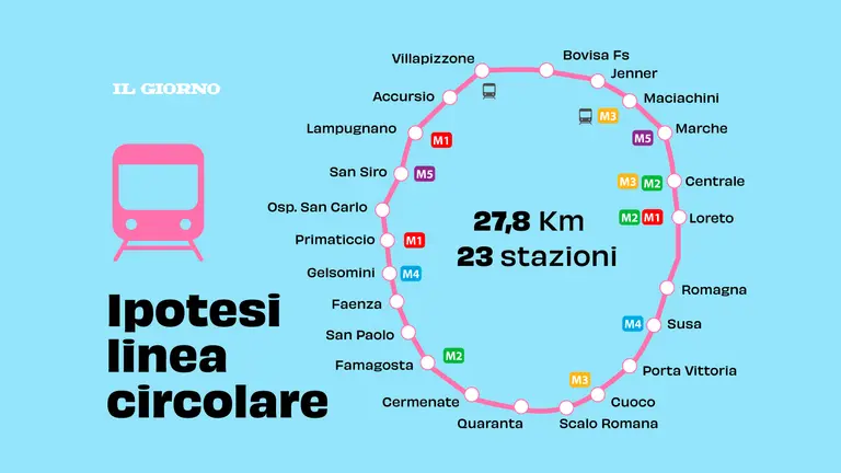 Metropolitana M6, tre ipotesi per Milano: al via il percorso partecipativo