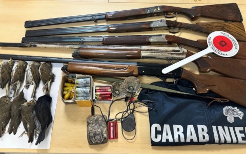 Caccia illegale nel Parco del Ticino: cinque persone denunciate dai Carabinieri Forestali