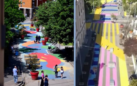 Taglio del nastro per la Gattamelata-Faravelli, la più grande piazza scolastica della città: 4mila metri quadrati restituiti al quartiere