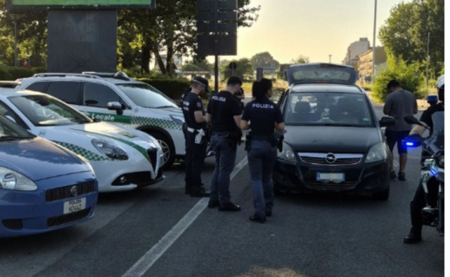 Controlli serali ad alto impatto martedì 6 ottobre tra Mecenate e San Donato: 3 arresti e 17 denunce
